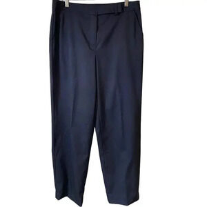 Vintage Talbots Stretch Blue Dress Pants Women Size 10 Pockets